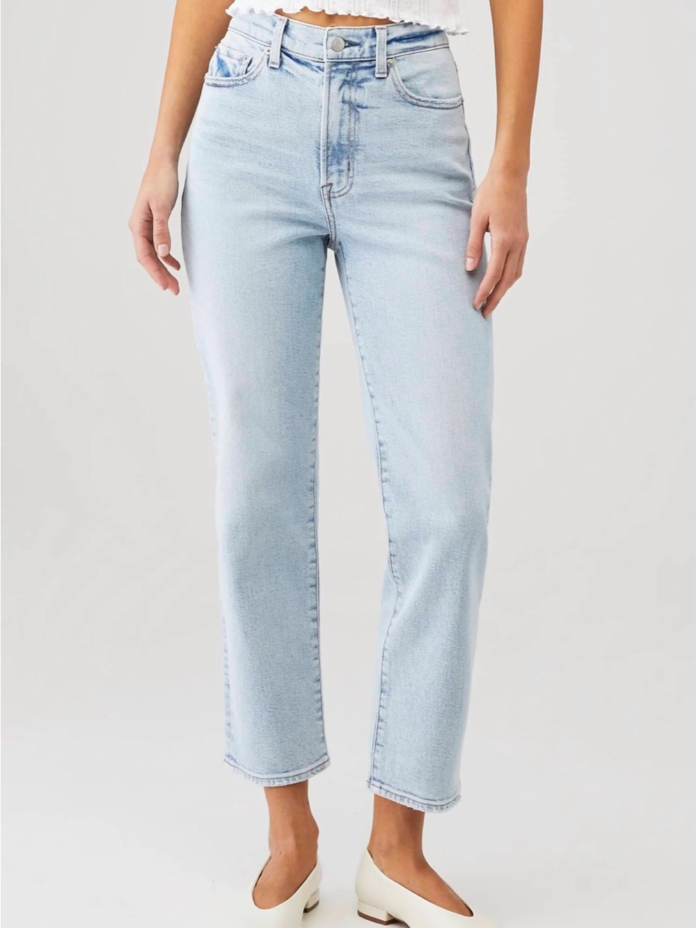 Pistola Charlie High Rise Straight Jean